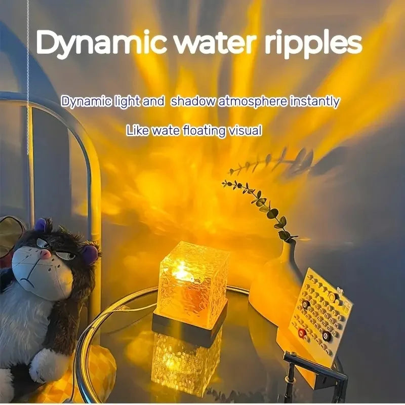 LumeGoo™ Dynamic Aurora Crystal Lamp