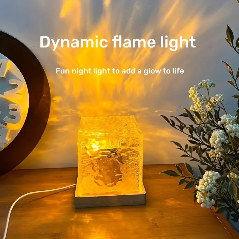 LumeGoo™ Dynamic Aurora Crystal Lamp